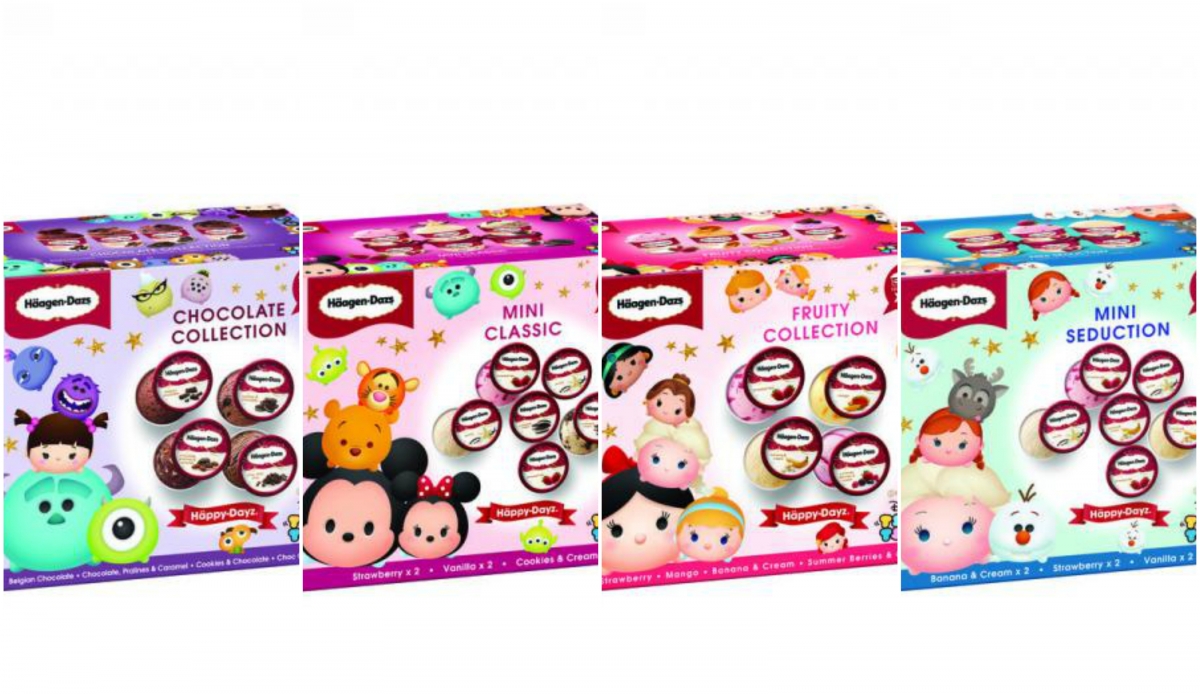 萌到融化！冬天必吃Häagen-Dazs x  TSUM TSUM雪糕火鍋