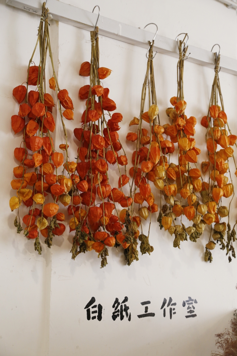 材料花墟買到！自製簡單聖誕乾花圈