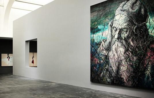 30年創作歷程「曾梵志:散步」展覽 30年創作歷程「曾梵志:散步」展覽