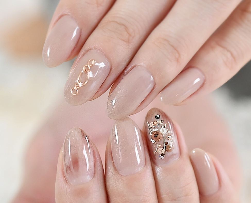 【2020情人節】甜蜜顯氣質！20款粉嫩透明感美甲提案