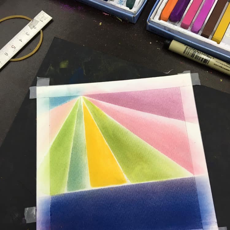 和諧粉彩X表達藝術！ 以藝術療癒心靈