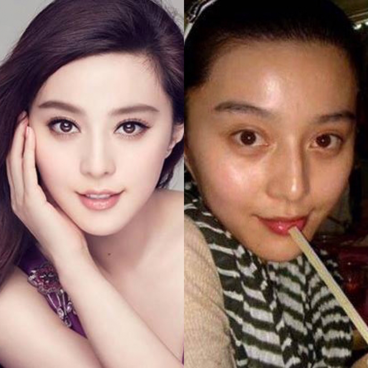 10大女星素顏真相！