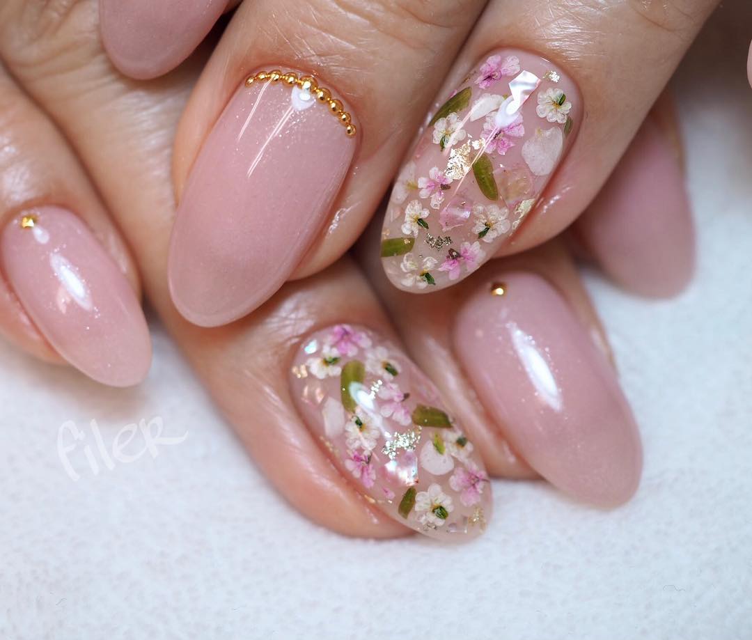 【2020情人節】甜蜜顯氣質！20款粉嫩透明感美甲提案