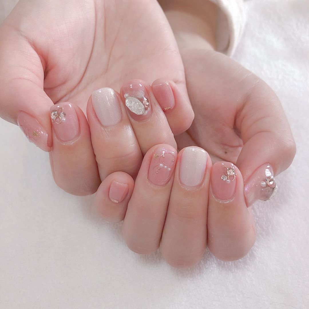 【2020情人節】甜蜜顯氣質！20款粉嫩透明感美甲提案