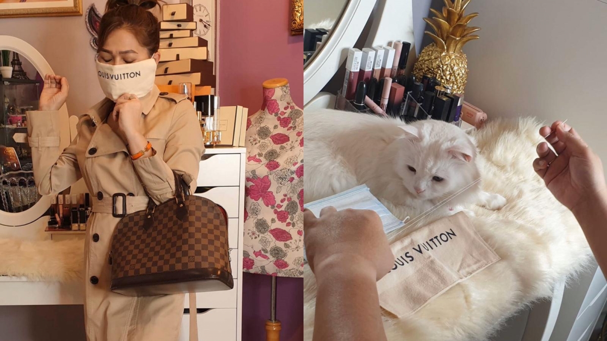 【抗疫口罩】居家防疫新challenge！網紅教你自製名牌防塵袋口罩