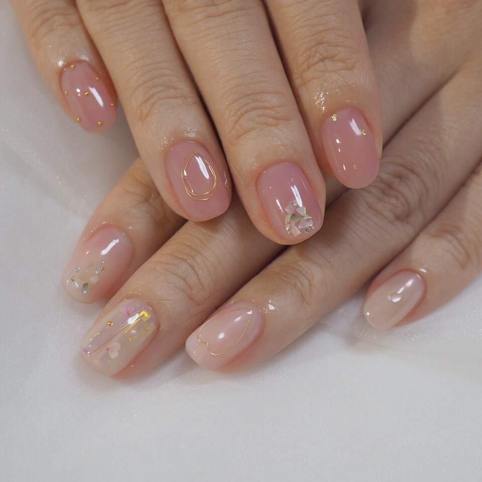 【2020情人節】甜蜜顯氣質！20款粉嫩透明感美甲提案