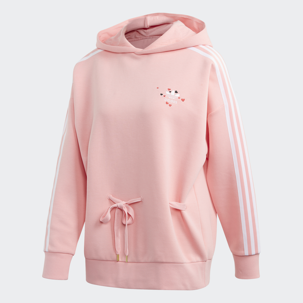 adidas情人節限定CP「暗襯」服  注目心心圖案/LOVE SUPERSTAR鞋