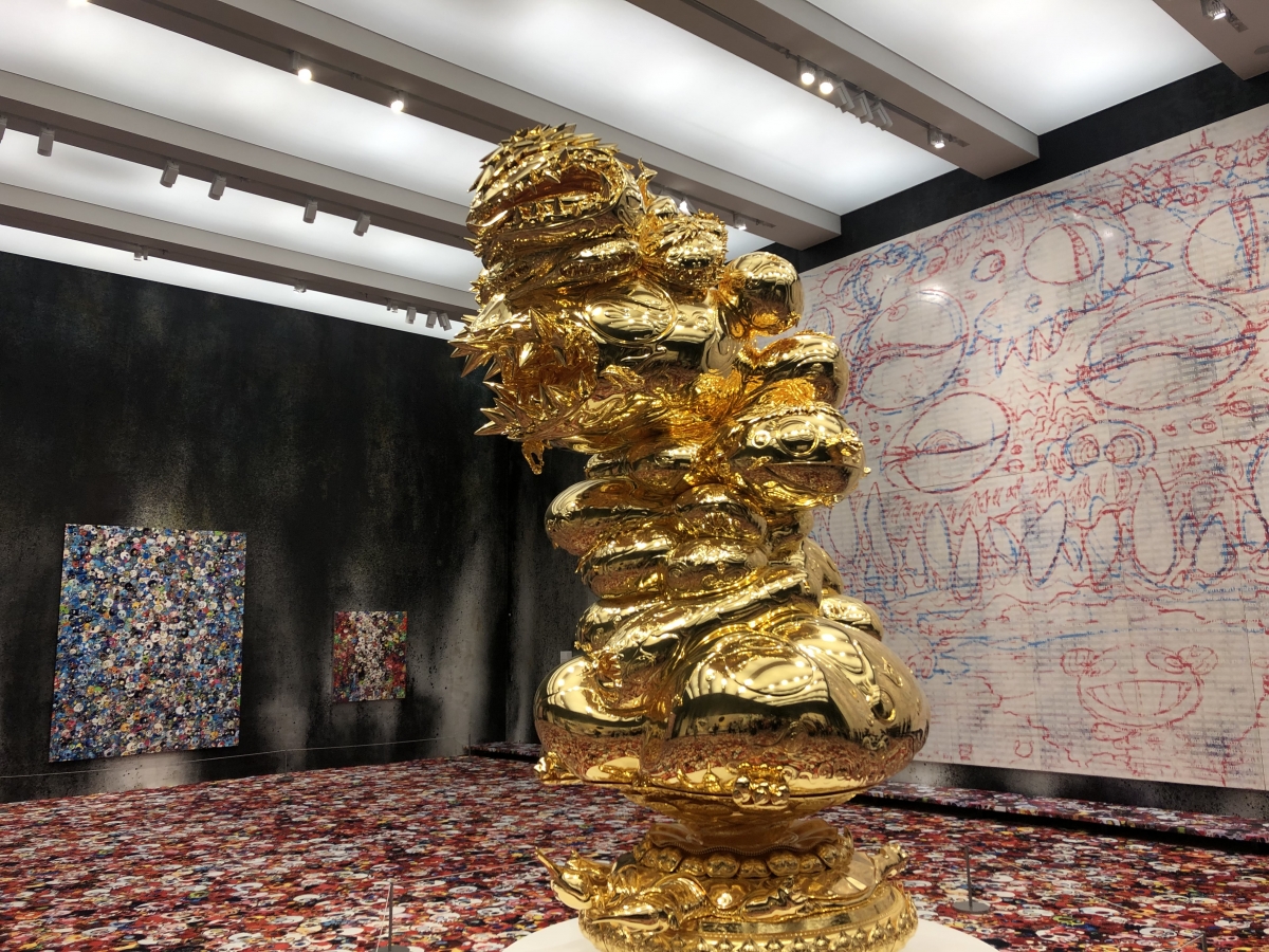 遍地「村上隆花」震撼大館！率先跟編輯看村上隆3層作品展