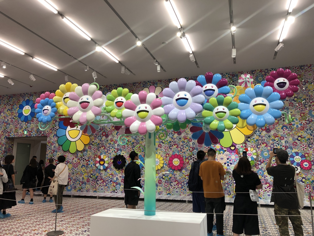 遍地「村上隆花」震撼大館！率先跟編輯看村上隆3層作品展