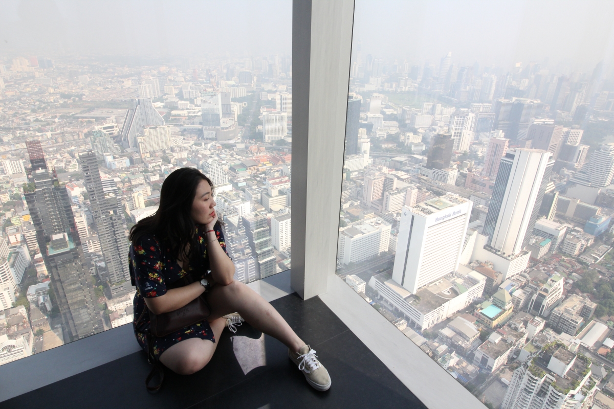 【曼谷遊】2019年必去打卡新景點Mahanakhon Skywalk 天台酒吧