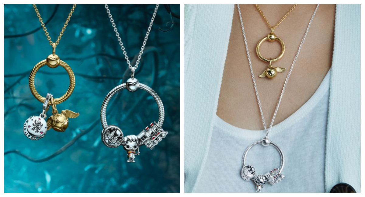 召集麻瓜們！聖誕必掃限定版Pandora x 《Harry Potter》金探子、Q版角色串飾