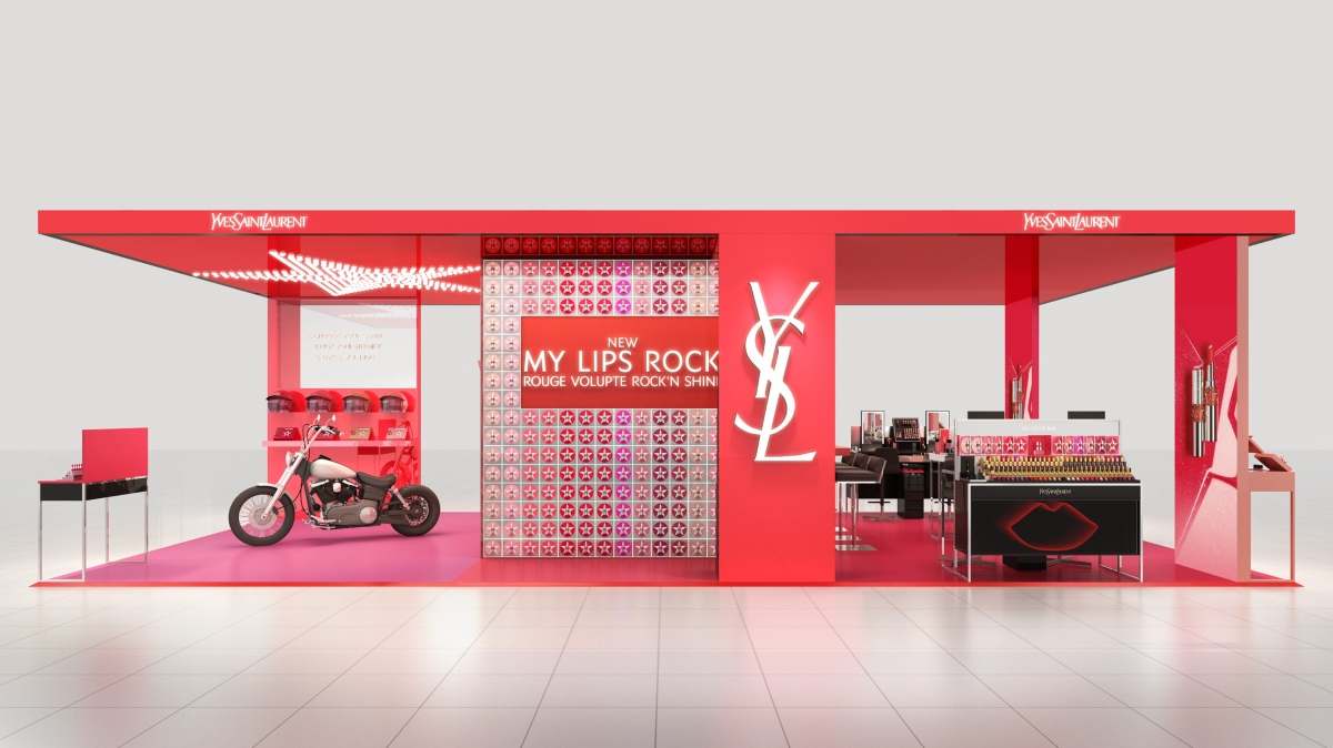 風靡全城！YSL  期間限定店 + 星星唇膏