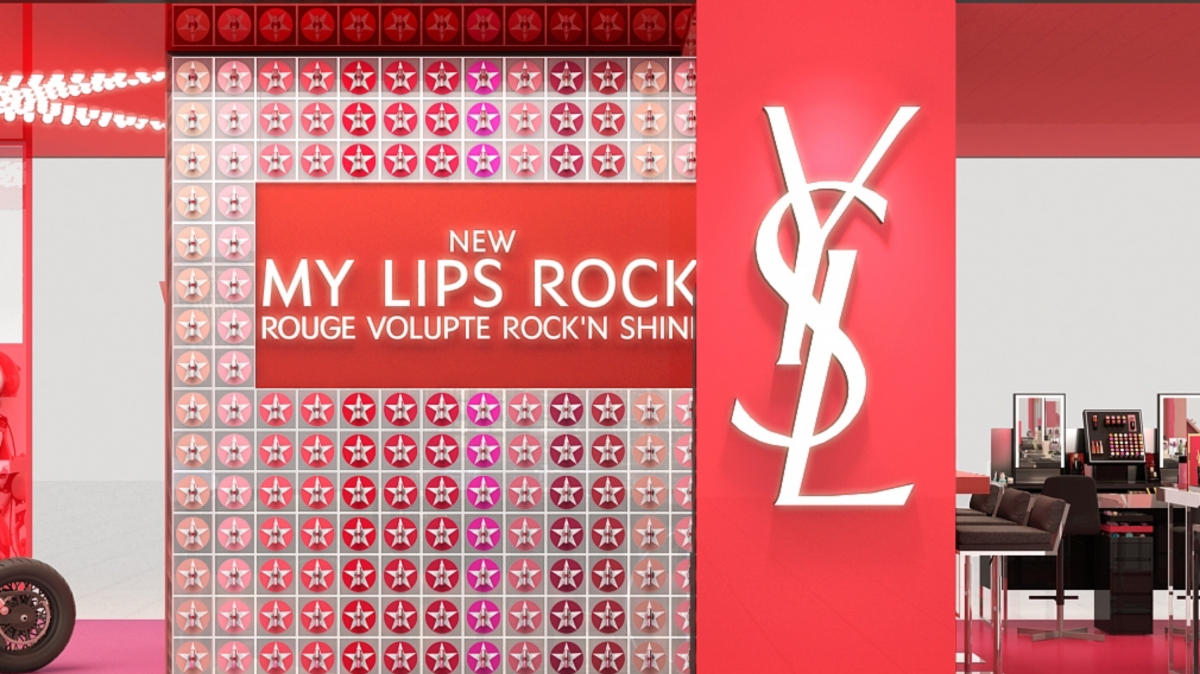 風靡全城！YSL  期間限定店 + 星星唇膏