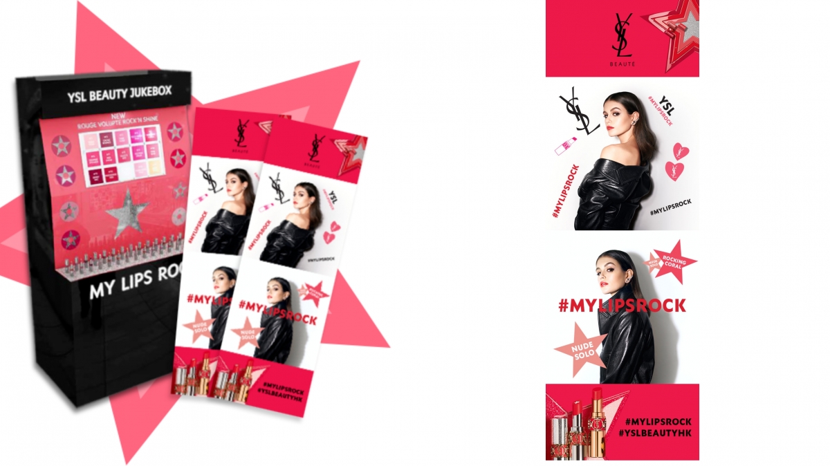 風靡全城！YSL  期間限定店 + 星星唇膏