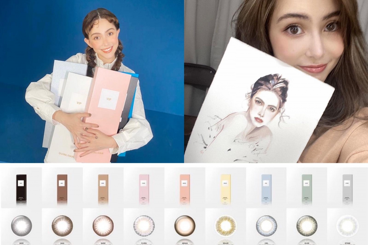 連Jay的名字、子女插畫也在包裝上！杰倫嫂昆凌出超自然混血風彩色隱影眼鏡QUINLIVAN