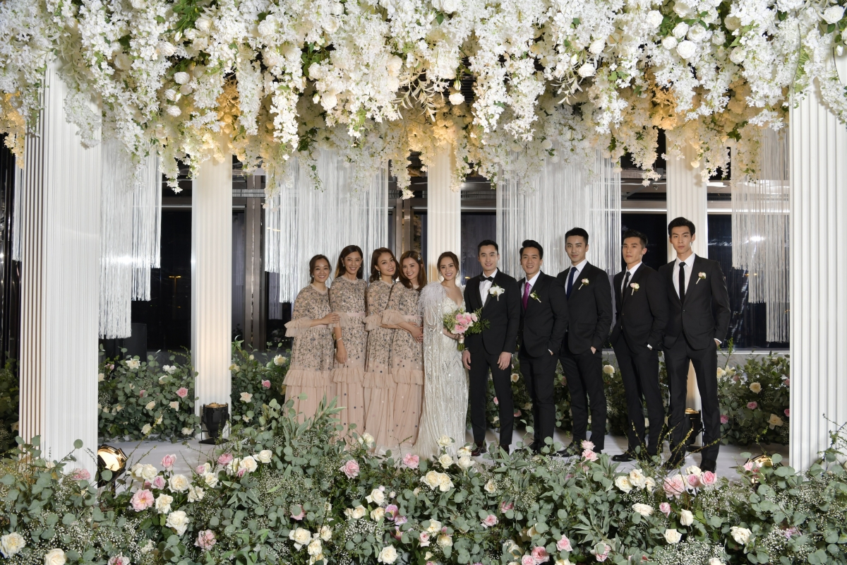 【阿嬌結婚】港台明星齊到賀 公主般出嫁 婚禮、婚紗全面睇