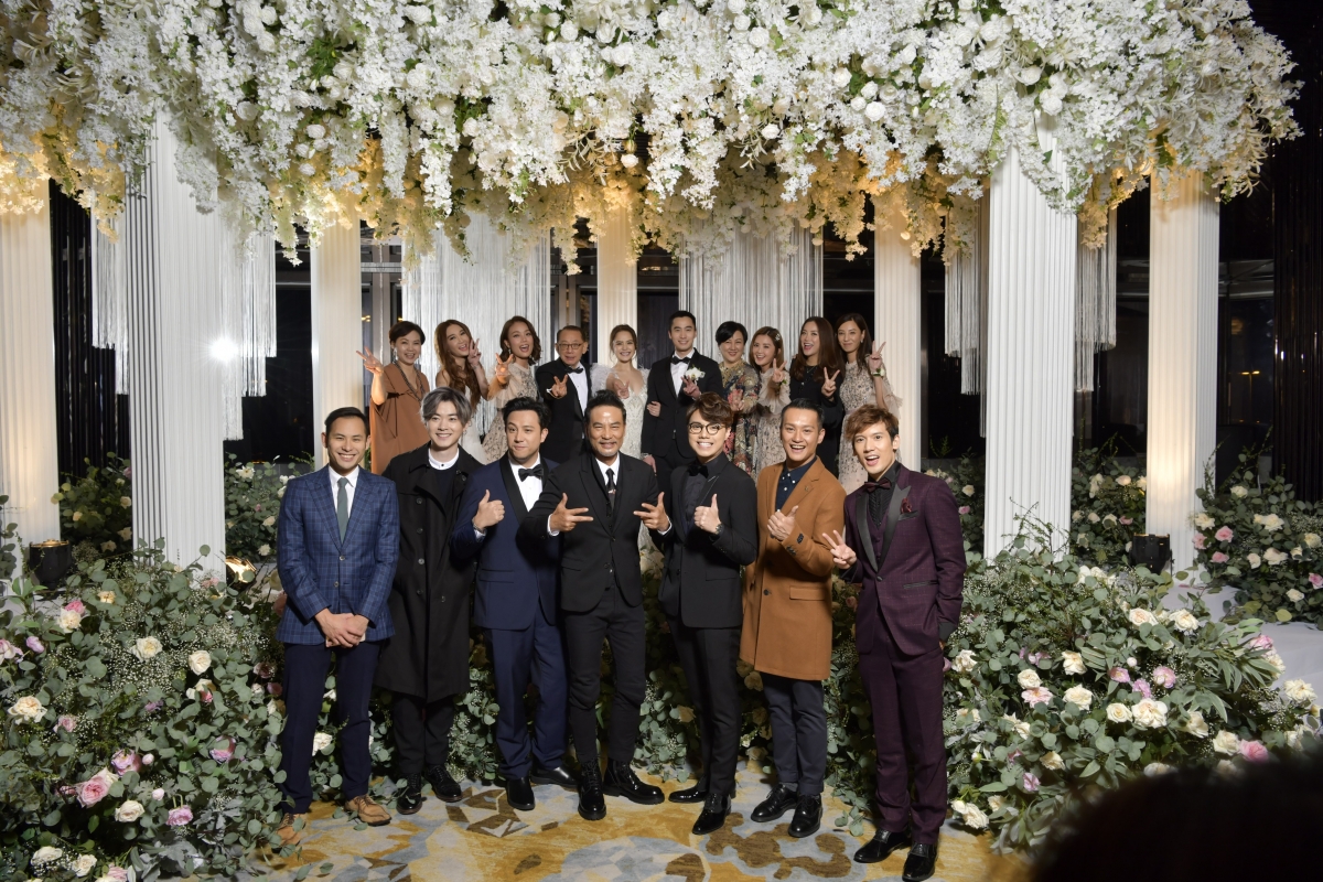 【阿嬌結婚】港台明星齊到賀 公主般出嫁 婚禮、婚紗全面睇