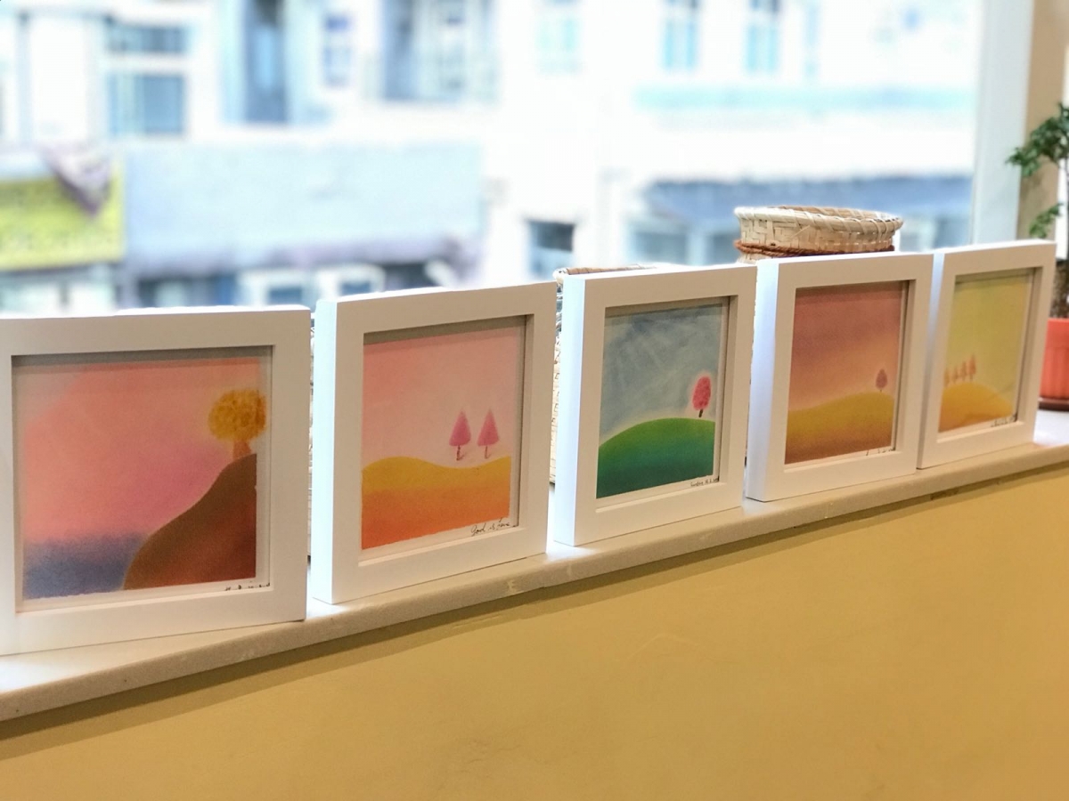 和諧粉彩X表達藝術！ 以藝術療癒心靈