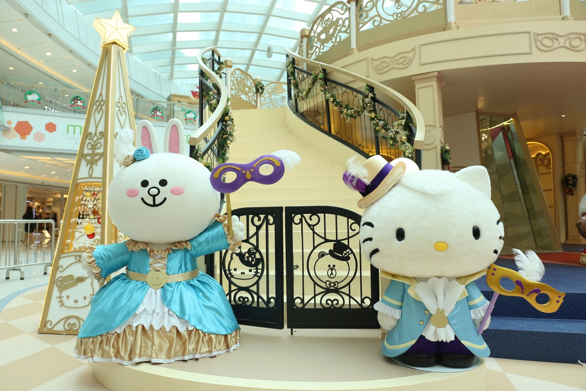 最強陣容！ Hello Kitty x LINE FRIEND超華麗聖誕party