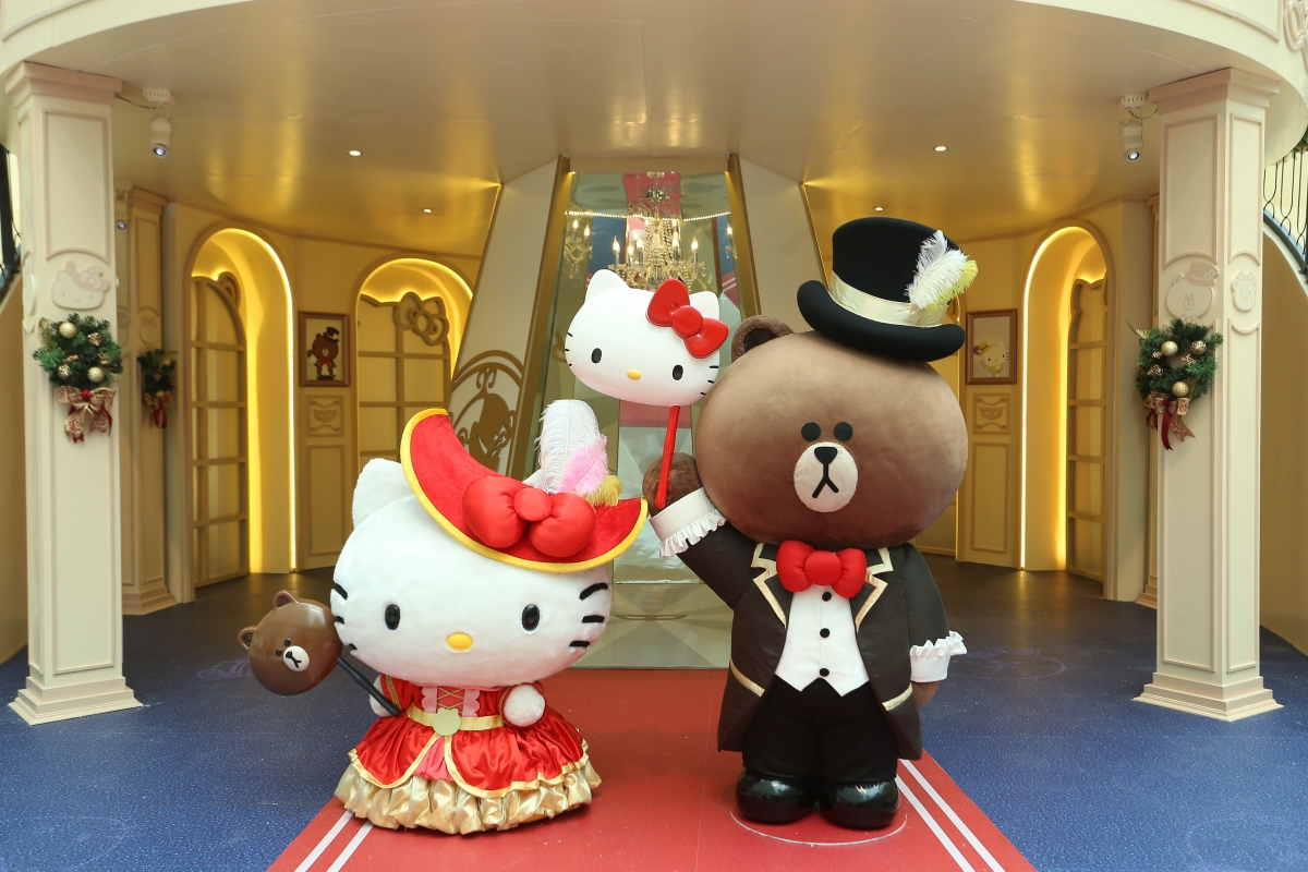 最強陣容！ Hello Kitty x LINE FRIEND超華麗聖誕party