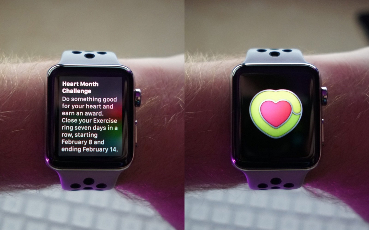 戴Apple Watch做運動　二月「心臟月」＋情人節有獎勵