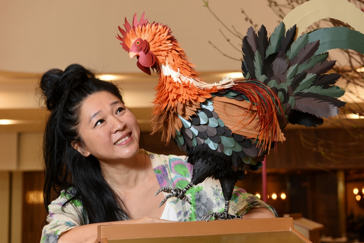 太古廣場和圓方展現禽鳥美態 影相位不絕 太古廣場和圓方展現禽鳥美態 影相位不絕