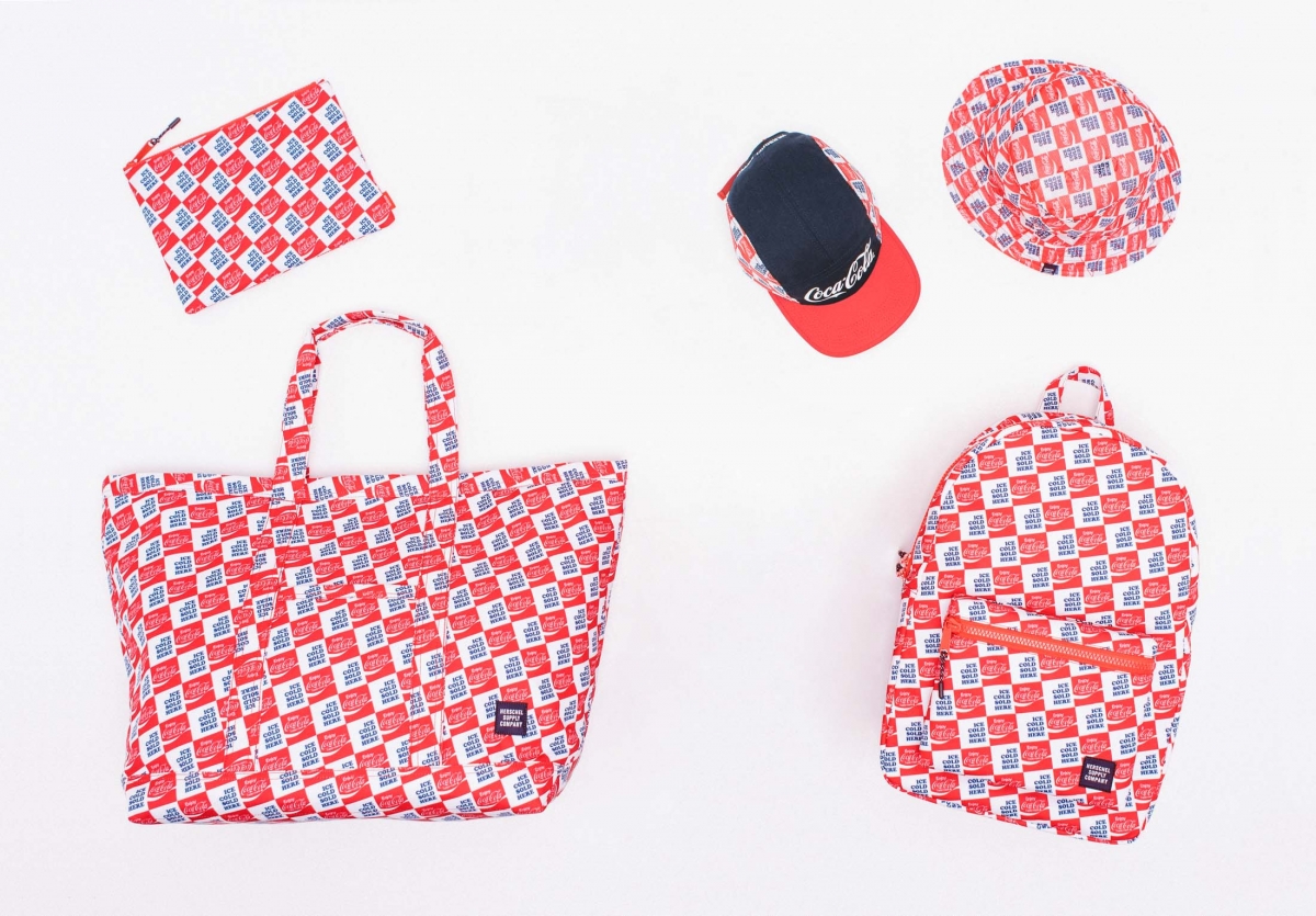 可樂控注意！Herschel X Coca Cola 夏日旅人必備 