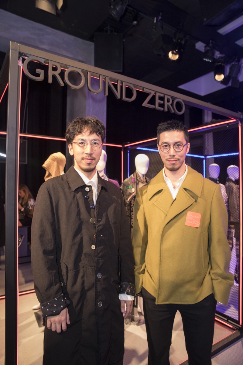 香港的時裝設計師Eri Chu及Philip Chu是品牌Ground Zero的創辦人