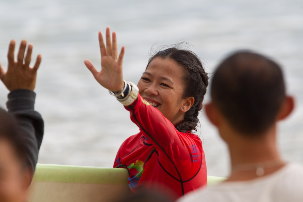 因為堅持,讓她認識到很多志同道合的朋友。