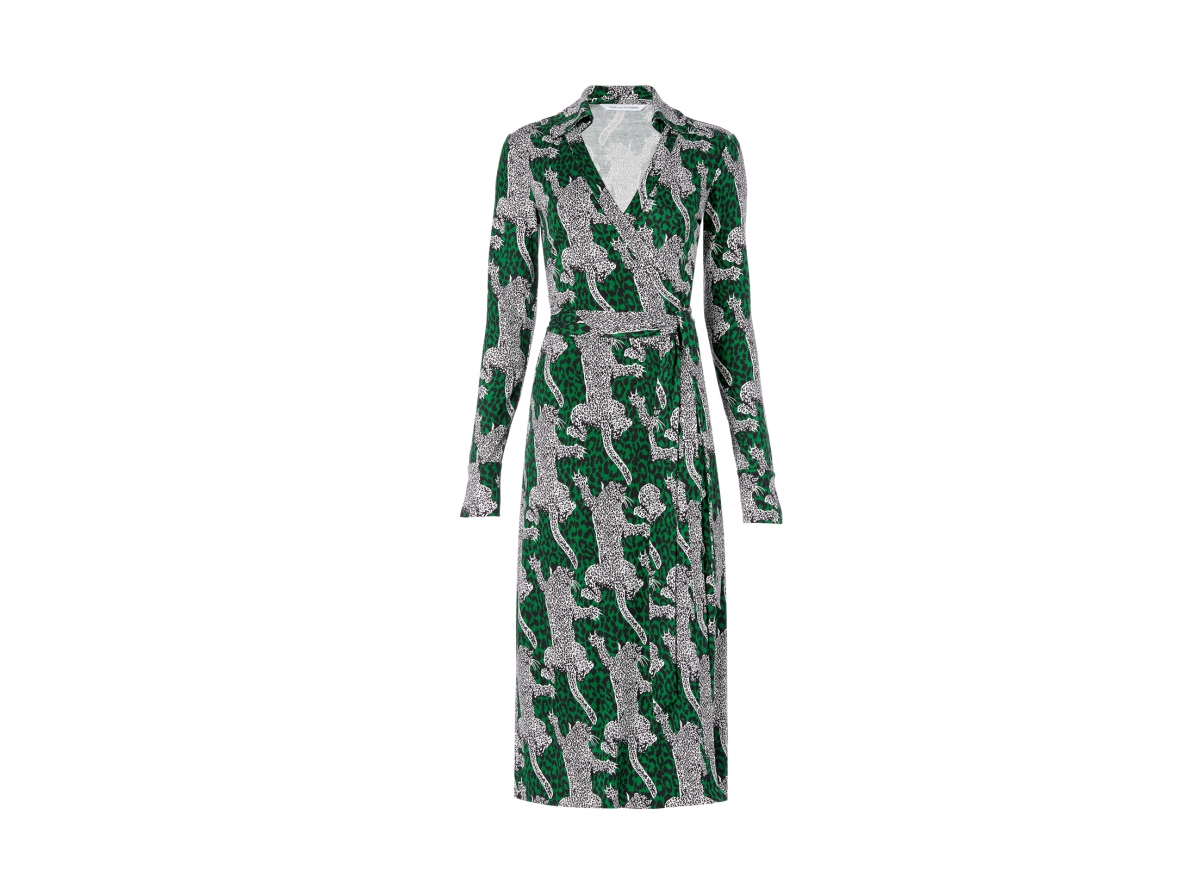 一條wrap dress的誕生