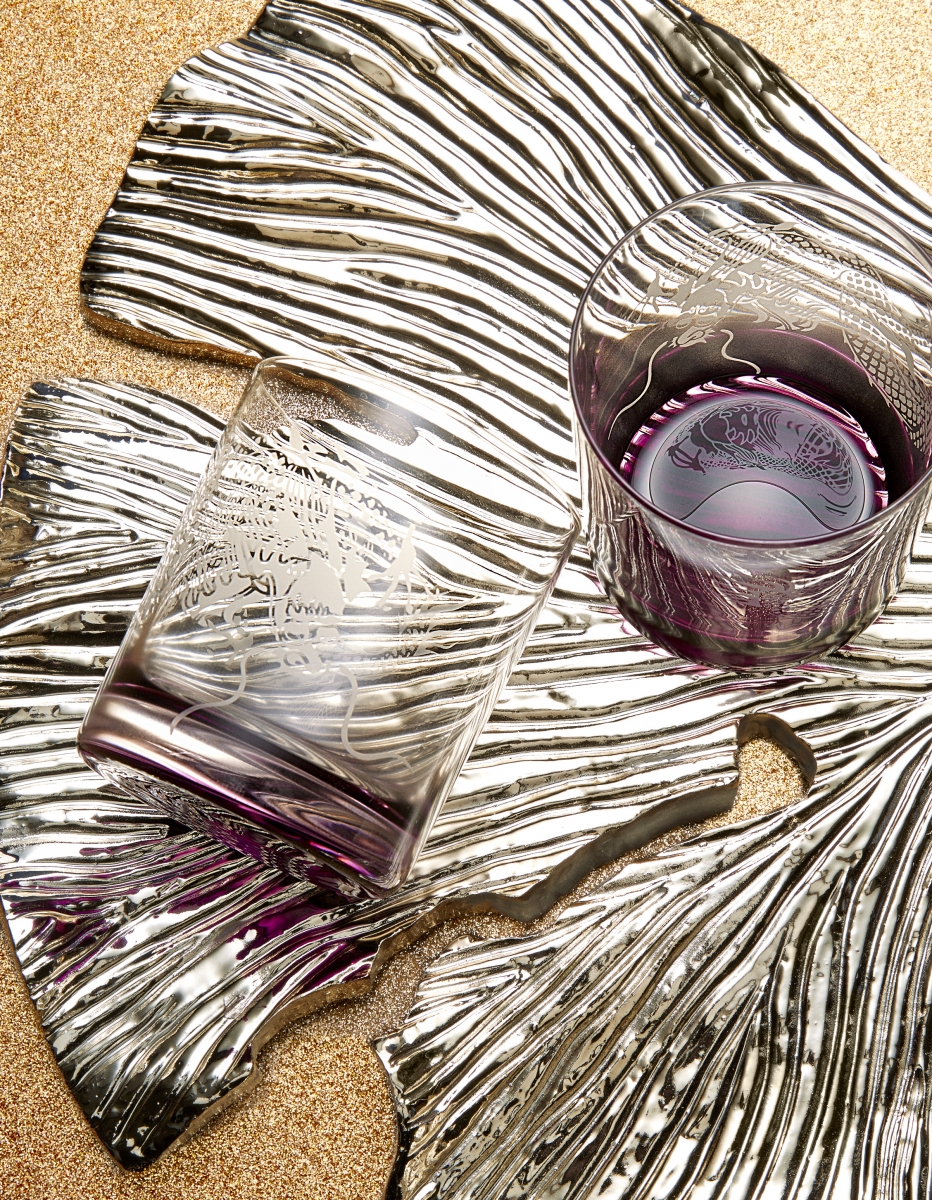 Colour dragon whiskey glasses set of 2 $880