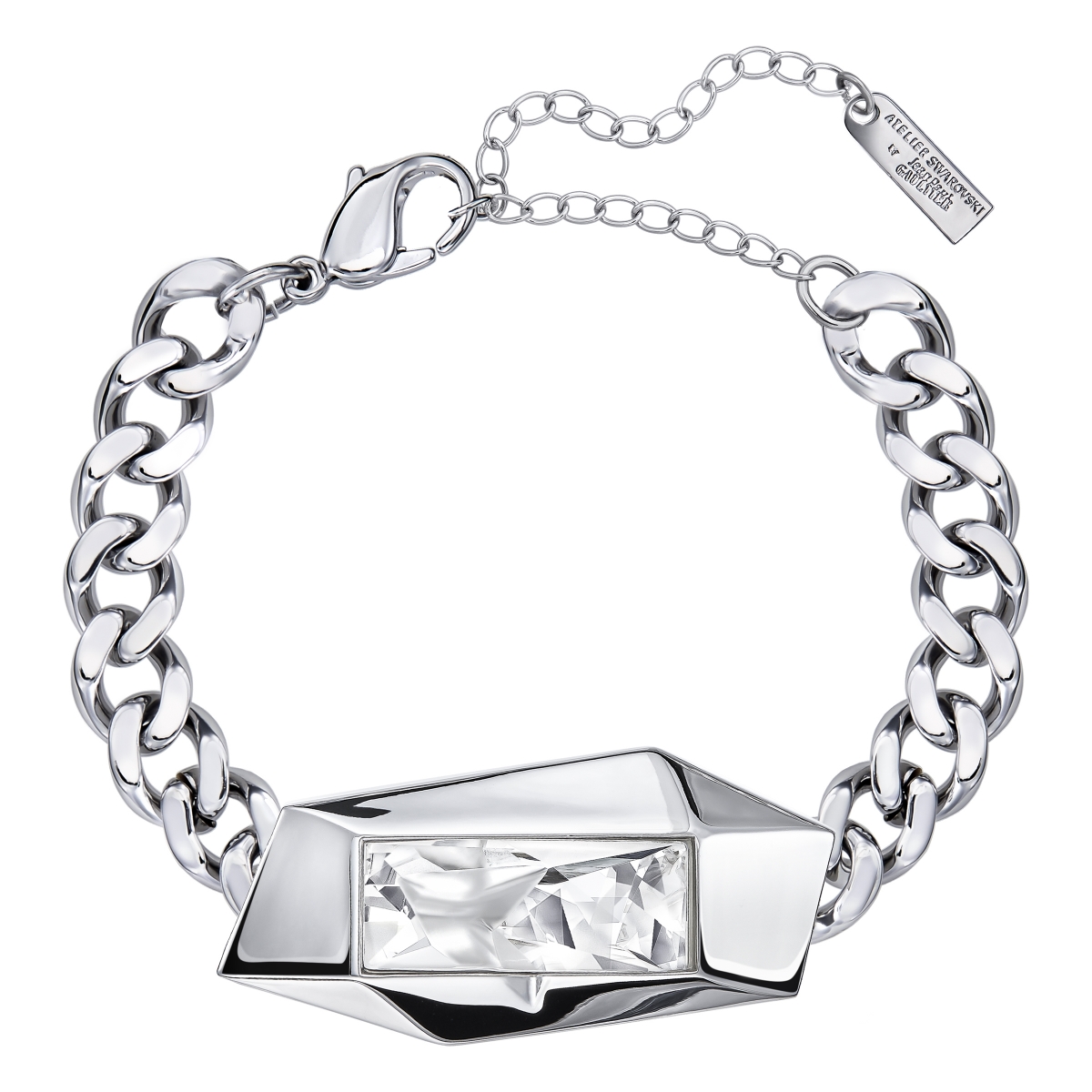 JPG REVERSE:BRACELET W CRY/RHS M $2,500
