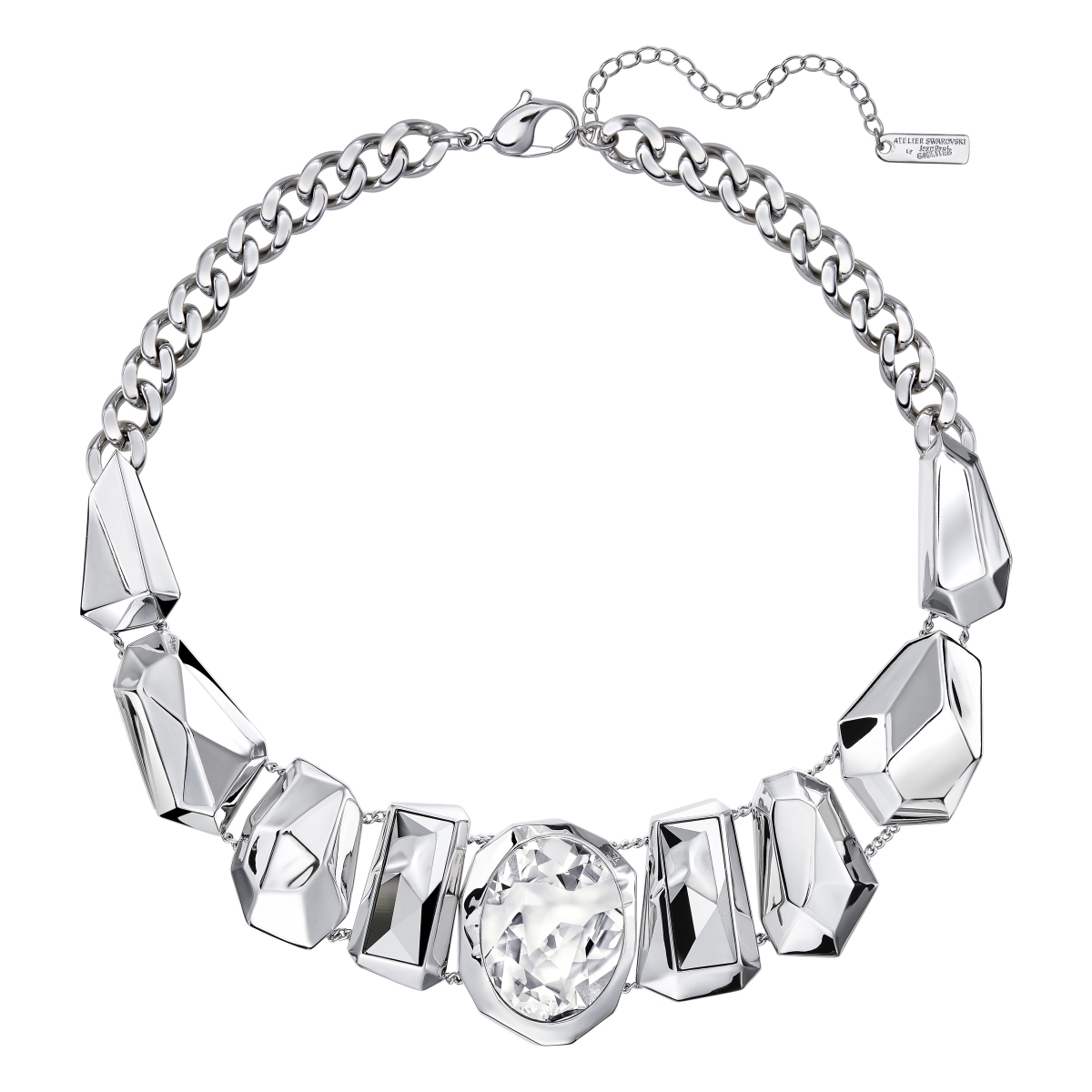 JPG REVERSE:NECKLACE LRG CRY/RHS $3,500