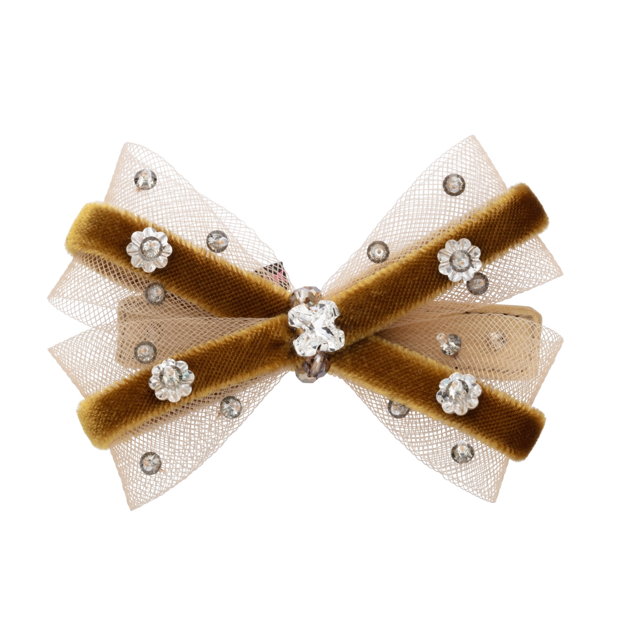 Step into the festive season with “bow” confidence brown colour $3,280