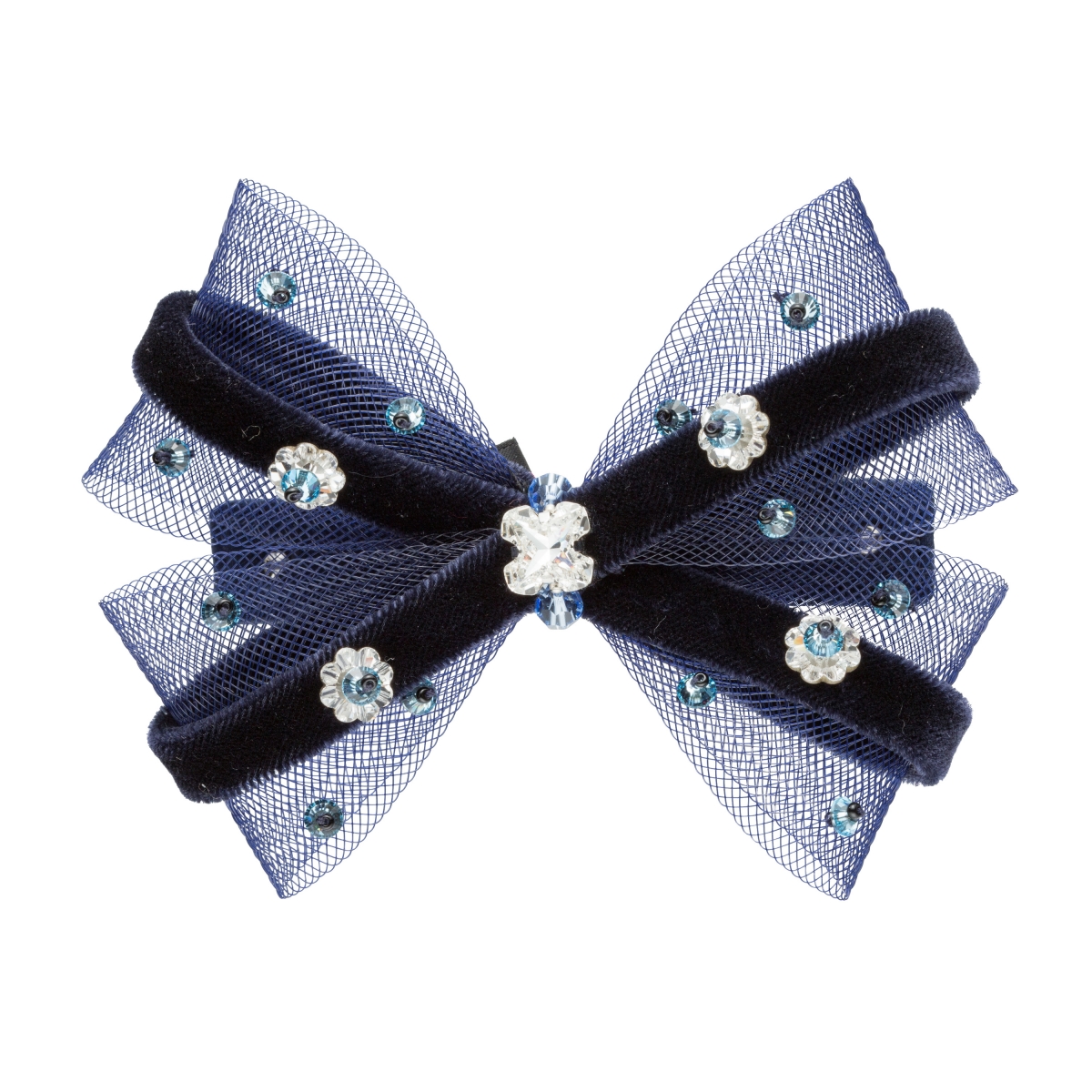 Step into the festive season with “bow” confidence blue colour $3,280