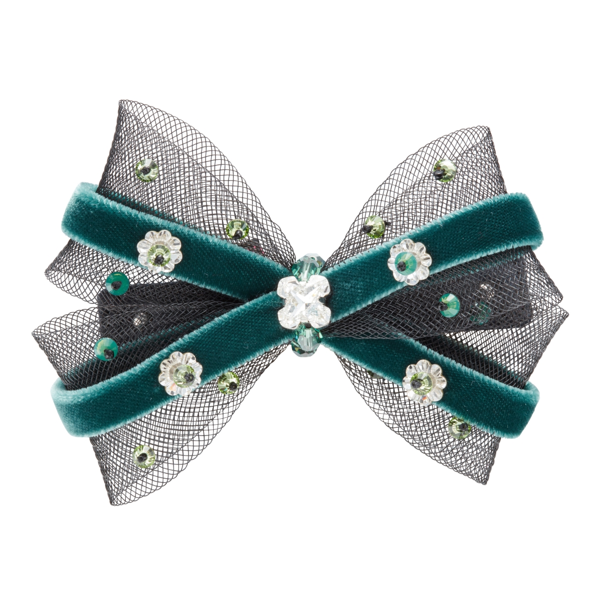 Step into the festive season with “bow” confidence green colour $3,280