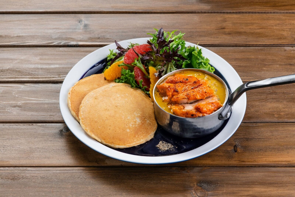 印度咖哩烤雞班戟 $129