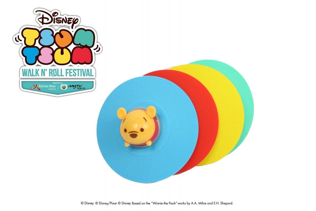 杯蓋 ($80/一套四件) (不包括3D Tsum Tsum公仔)