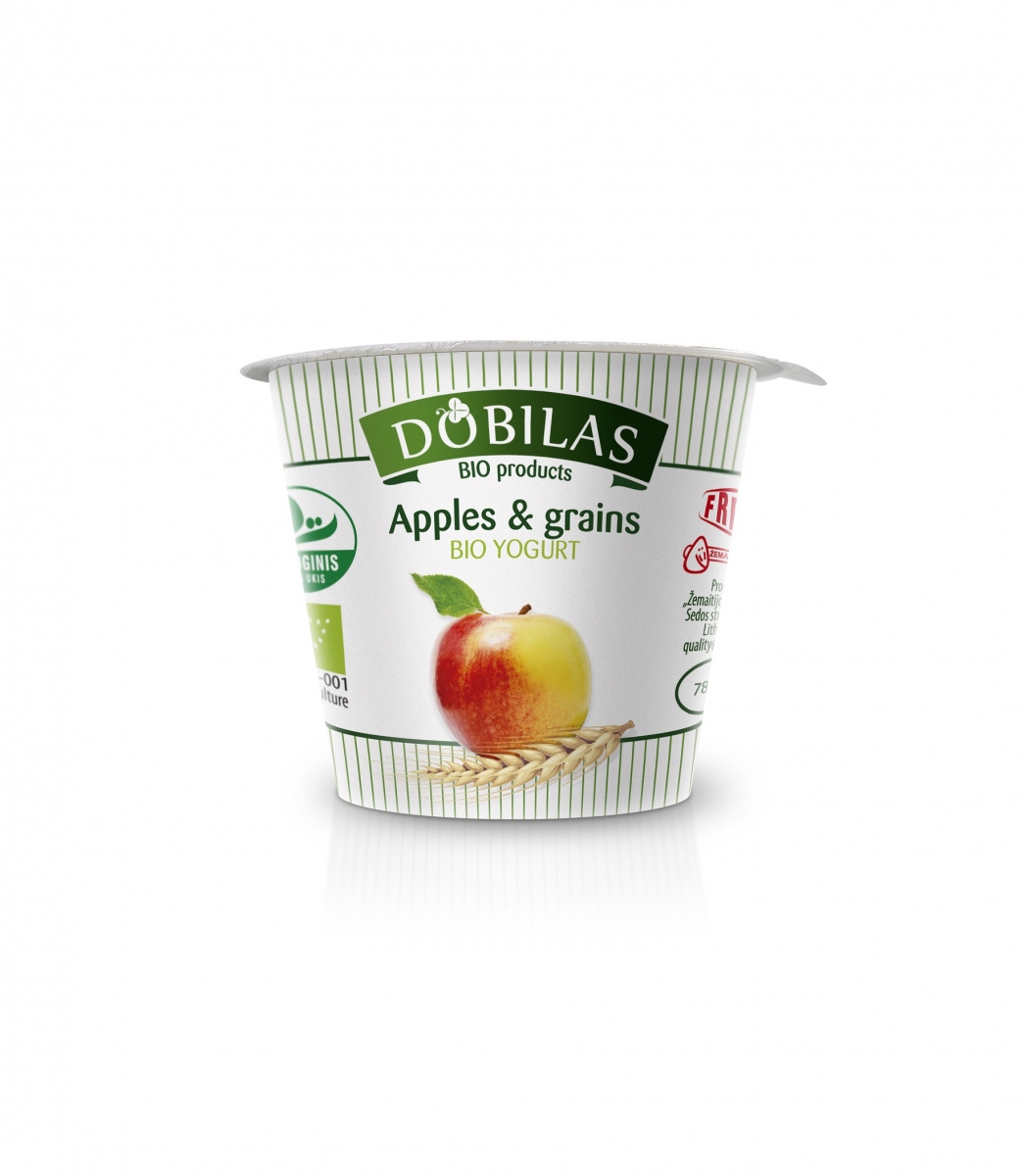 Dobilas yoghurt (apple and cereal)