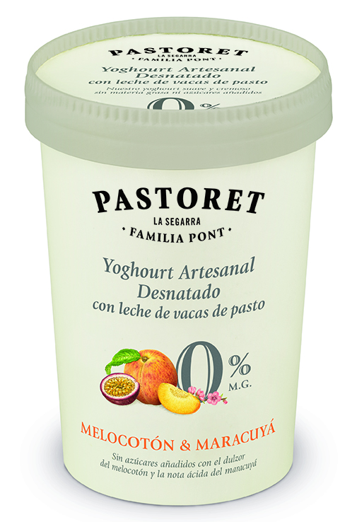 PASTORT yoghurt (peach and passion fruit)