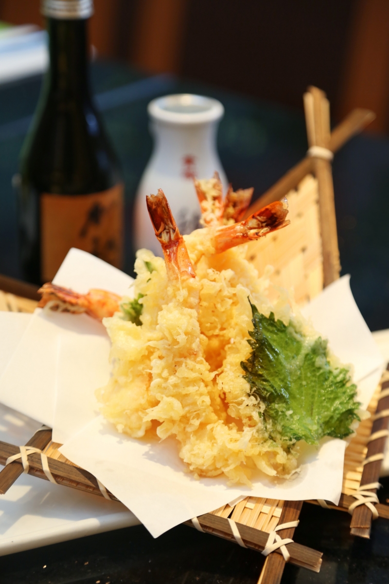 除了海鮮美饌,餐廳還有提供天婦羅。