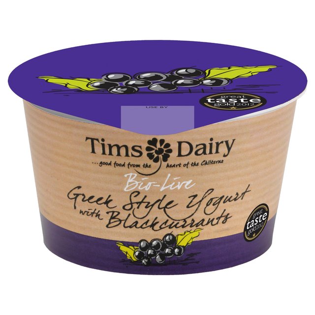 Tims Dairy Greek yoghurt (blackcurrant)