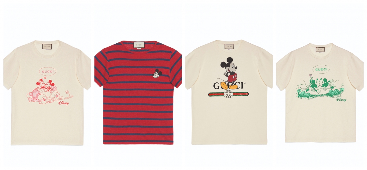 最強鼠年聯乘！55款Gucci X Disney 復古米奇服飾全面睇