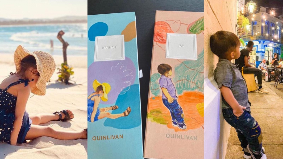 連Jay的名字、子女插畫也在包裝上！杰倫嫂昆凌出超自然混血風彩色隱影眼鏡QUINLIVAN