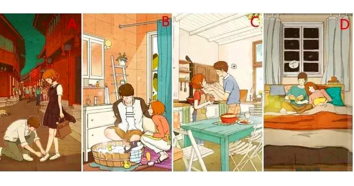 【心理測驗】哪對情侶讓你心動？測測你將來的幸福指數！