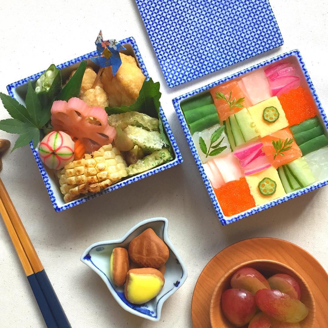 日式便當狂熱！讓人不忍心吃掉的馬賽克壽司