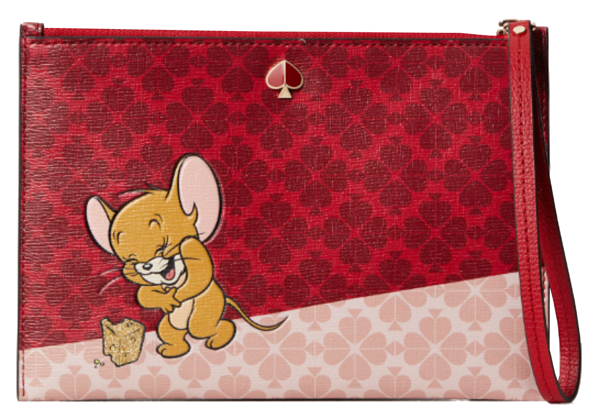 跳皮Jerry現身賀鼠年!Kate Spade 聯乘80周年經典 Tom & Jerry 跳皮Jerry現身賀鼠年!Kate Spade 聯乘80周年經典 Tom & Jerry