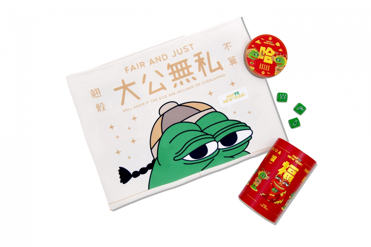 Pepe 新年找到真愛！跟女友Fafa過年玩魚蝦蟹、啤牌兼過情人節